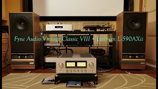 Class A Luxman  Vintage Speakers Fyne Audio Classic VIII  Volumio Rivo  Denafrips Pontus II [upl. by Gawlas]