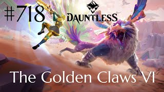 Dauntless Walkthrough Part 718  The Golden Claws VI No Commentary [upl. by Josias461]