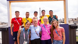 Team World Triathlon athletes reflect on their Paris 2024 experience  World Triathlon [upl. by Sllew322]