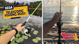 Top 5 Best Telescopic Fishing Rods for Ultimate Portability and Performance in 2024 [upl. by Esinet]