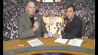 NBA on NBC 2002 Finals GM 2 intro Lakers VS Nets [upl. by Netsriik]