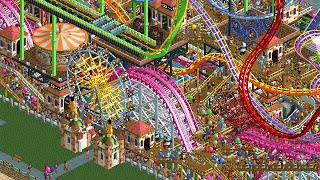 I Built the Densest Park Ever in RollerCoaster Tycoon 2 [upl. by Kealey]