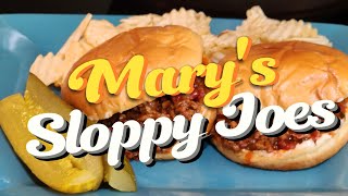 Marys Delicious Southern Sloppy Joe Recipe  Cooking with Love with Mary [upl. by Cirone]