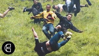 Cheese Rolling – The British Tradition of Chasing After Cheese [upl. by Emmie910]