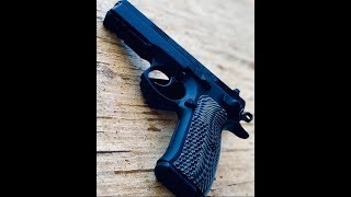 CZ 75 SP01 Tactical Rounded Concealment Express OWB Kydex Holster [upl. by Evanthe438]