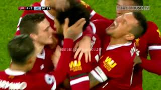 Liverpool vs Man City 4 3 All Goals and EXT Highlights with English Commentary 2017 18 HD 720p [upl. by Nnyleitak466]