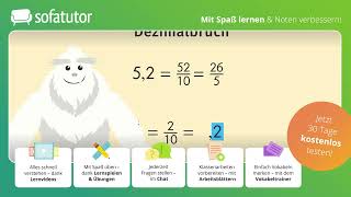 Dezimalbrüche – Einführung einfach erklärt – Mathematik 5 amp 6 Klasse [upl. by Robenia508]