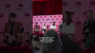 Nina Dobrev Candice King Vampire Diaries Cast I Was Feeling Festive convention tvd tvdreunion [upl. by Hayidan]