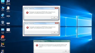 How to Fix All DLL file Missing Error in Windows PC windows 10817 [upl. by Enamart]