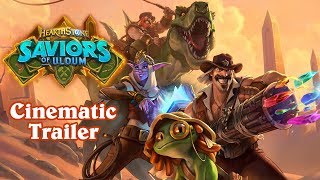 Saviors of Uldum Cinematic Trailer  Hearthstone [upl. by Amehsat]