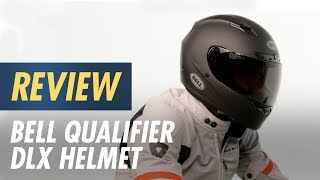 Bell Qualifier DLX Helmet Review at CycleGearcom [upl. by Naujat127]