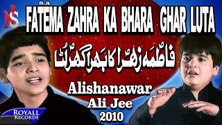 Ali Shanawar amp Ali Jee  Fatima Zehra Ka Bhara Gher Luta  2010 [upl. by Nadruoj]