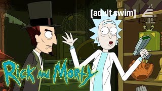 Rick Outsmarts the Devil  Rick and Morty [upl. by Aohsoj]