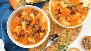 3 Hearty Stew Recipes  Classic Beef Hearty Chicken Vegan Mushroom [upl. by Renny]