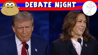 Trump Debates Kamala Harris and Moderators Live Reaction  MITAM [upl. by Yenaled]