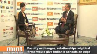 Interview INSEAD Dean Dipak Jain [upl. by Idak]