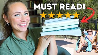 Reading the Newest Christian Books my summer reading vlog🏖️📖 [upl. by Acherman593]