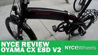 OYAMA CX E8D Version 2 Review  Electric BIke Review [upl. by Cousin]