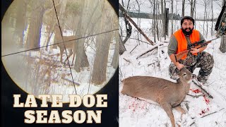 Michigan Late Doe Season [upl. by Duer907]