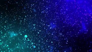 60 min  4K Relaxing Screensaver  Blue Glitter Particles [upl. by Dami]