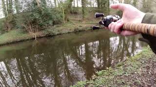 UK Canal lure fishing  Pike on the BFS gear [upl. by O'Donoghue671]