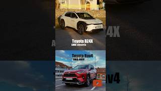 Toyota BZ4X vs Rav4  Epic Acceleration Battle 0100 kmh MariuszCars [upl. by Attoynek]