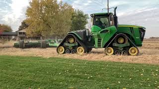 John Deere 9620RX and 2680H High Speed Disk [upl. by Lirrehs]