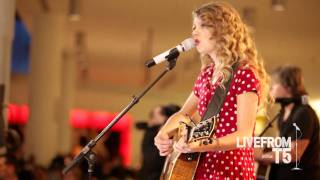 JetBlue  Taylor Swift Live from T5  Back to December  HD [upl. by Amaris]