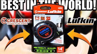 CRESCENT LUFKIN ShockForce 25 with Nite Eye Best Tape Measure Ever Made [upl. by Gnahk]