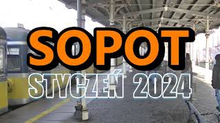 Sopot  styczeń 2024 r [upl. by Alihet]