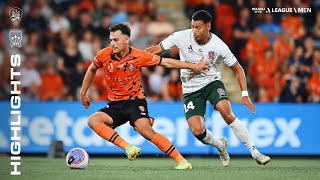 ALM R24 Highlights Brisbane Roar vs Newcastle Jets [upl. by Gibbie]