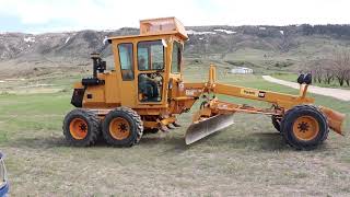 2002 Leeboy 685 Grader [upl. by Mark]