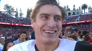 Chase Garbers breaks down his gamewinning touchdown to beat Stanford [upl. by Hilleary]