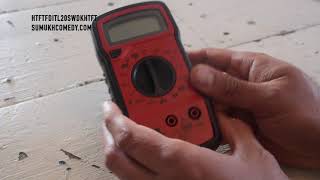 Gardner Bender GDT3190 Multimeter 9V Battery Installation [upl. by Astraea]