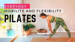 Pilates for Daily Mobility and Flexibility  25 Mins At Home Pilates [upl. by Notsirt]