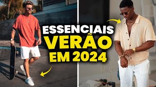 6 PEÇAS ESSENCIAIS pro VERÃO 2024 TODO HOMEM PRECISA DISSO  Moda Masculina [upl. by Reffinnej]