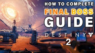 How to Complete Final Boss Fight in Vespers Host Dungeon GUIDE ► Destiny 2 [upl. by Nort64]