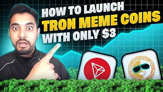 How to Launch a Million Dollar Tron meme coin step by step Guide on Sunpump [upl. by Anselme]