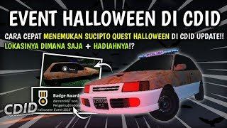 Cara Mudah Menyelesaikan QUEST HALLOWEEN Di CDID UPDATE Dapet HADIAH SPESIAL  CDID V13 Roblox [upl. by Pardo176]