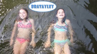 Friends Floating in the River WK 2274  Bratayley gymnastics leotards [upl. by Nicholl343]