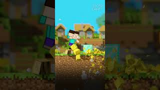 Strong Alex 💪  funny minecraft animation shorts cartoon [upl. by Euqnimod]