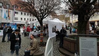 Novembermarkt quotGemünden bäcktquot Mantelsonntag Verkaufsoffener Sonntag in Gemünden am Main [upl. by Assilana]