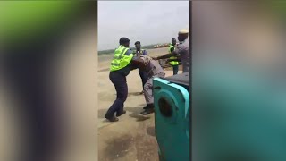 How Custom Officers Invaded Airport Tarmac amp Beat Up Airport Security [upl. by Thant]