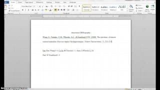 Creating an APA Format Annotated Bibliography [upl. by Broddy]