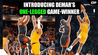 DeMar DeRozan With The GAMEWINNER Of The Year 🤯  Highlight Shorts [upl. by Ordnas]