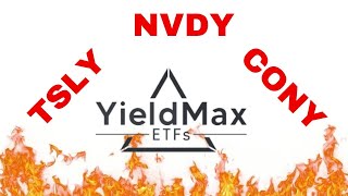 The YieldMax ETFs Are in Trouble  TSLY NVDY CONY [upl. by Htennaj]