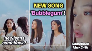 NewJeans teases New Song BubbleGum in Essential shampoo Commercial full preview [upl. by Searby]