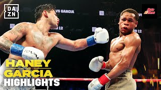 THREE KNOCKDOWNS  Devin Haney vs Ryan Garcia Fight Highlights [upl. by Eened]