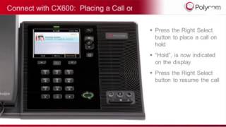 Polycom CX600 Overview  VISITELECOM [upl. by Opportina]