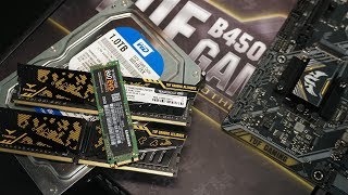 Menggabungkan HDD dan SSD dengan AMD StoreMI Ft ASUS TUF B450MPLUS GAMING [upl. by Syhr]